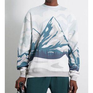 PACSUN prism scenic crewneck sweatshirt size S